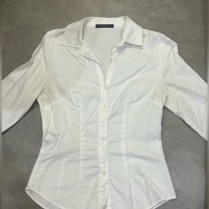 BRANDY MELVILLE fitted button down long sleeve